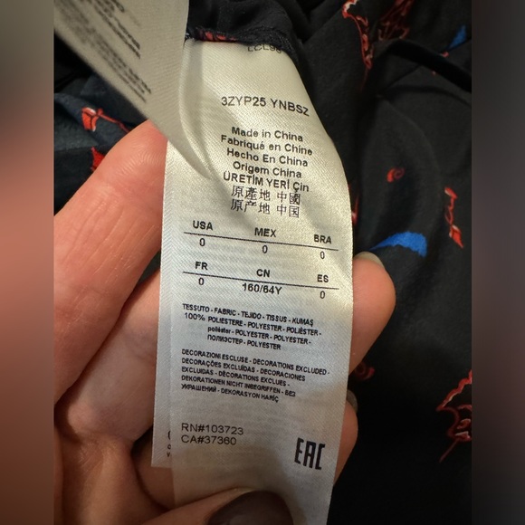 Air trousers Armani Exchange, USA 0, brand new - Picture 6 of 6